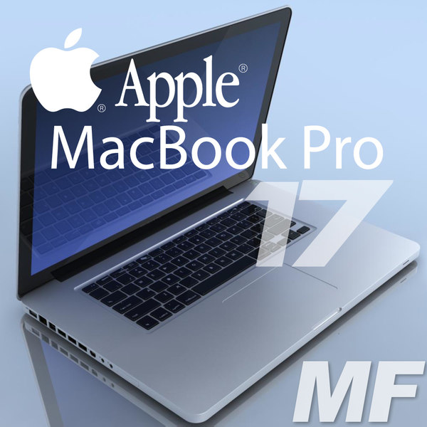 notebook apple macbookpro 17 3ds - Notebook.APPLE MacBookPro 17.MF by 3DLocker